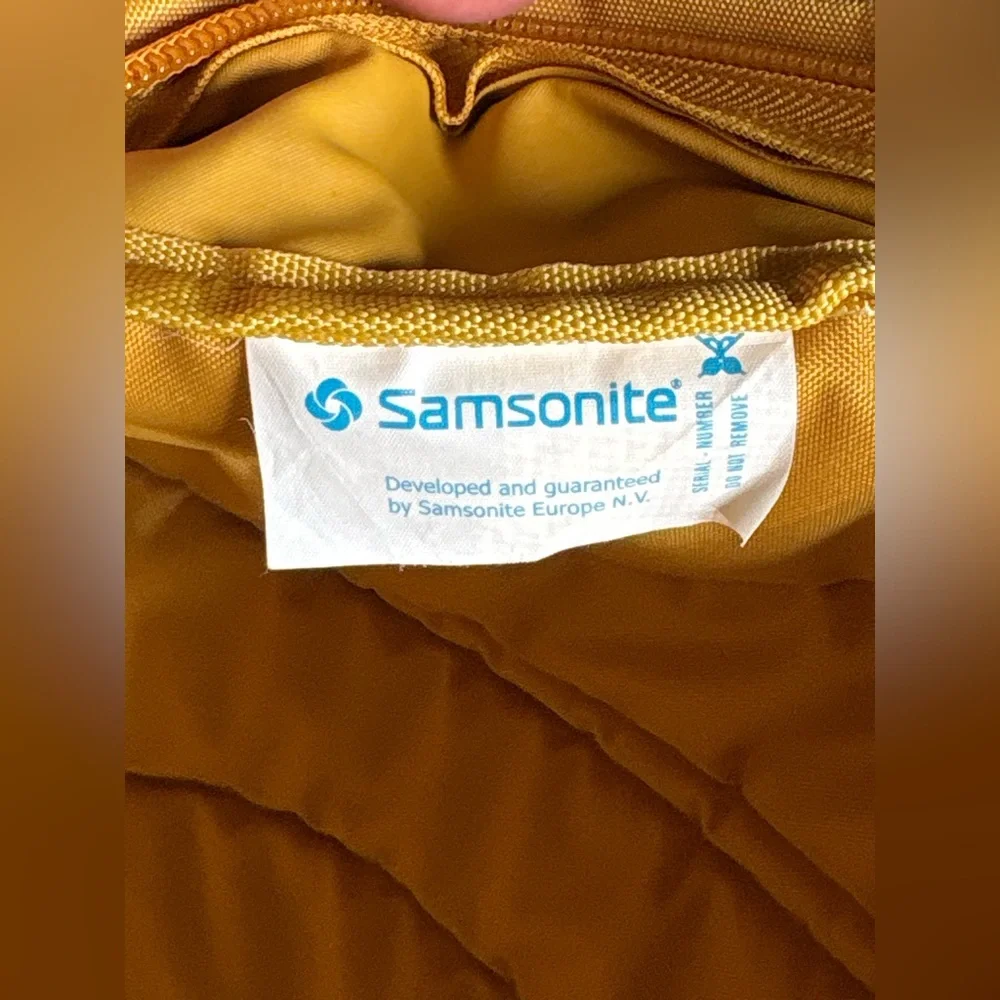 Samsonite Trunk & Co Backpack In Golden Yellow / Black